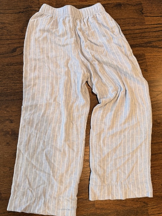 Abercrombie & Fitch Pants - Abercrombie & Fitch Kids Beige Pinstripe Pull-On Pants